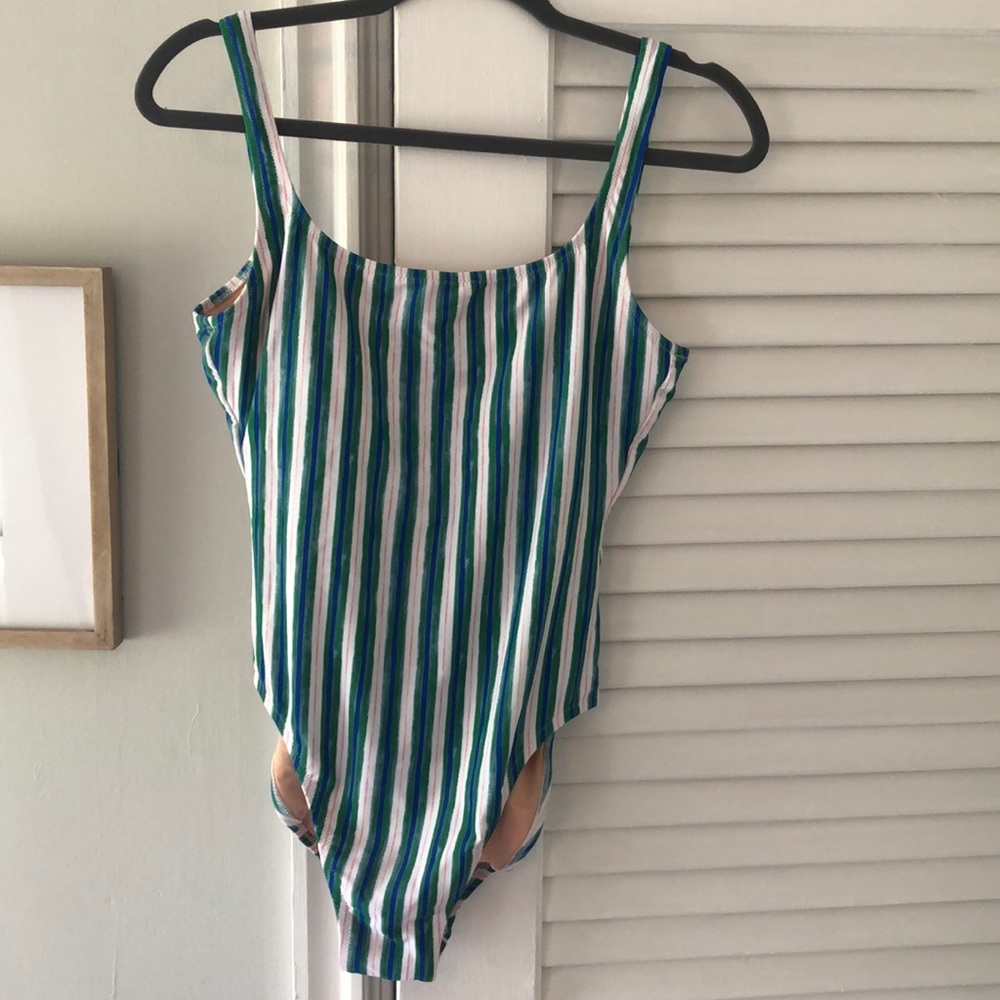 NWT J. Crew low-back one-piece Swimsuit
